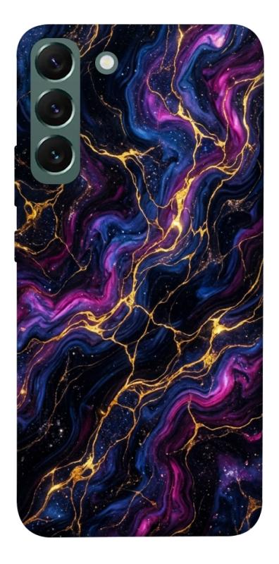 Чохол itsPrint Purple space marble для Samsung Galaxy S22+, мармур, купити оптом з доставкою