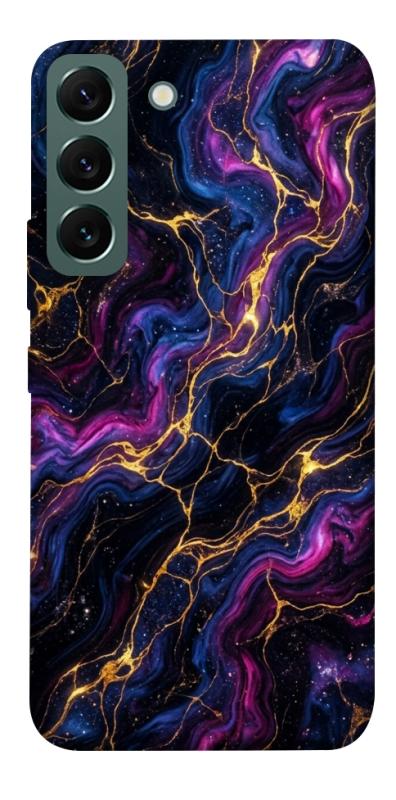 Чохол itsPrint Purple space marble для Samsung Galaxy S22, мармур, купити оптом з доставкою