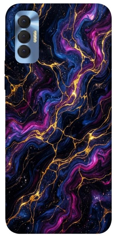 Чохол itsPrint Purple space marble для TECNO Spark 8P, мармур, купити оптом з доставкою