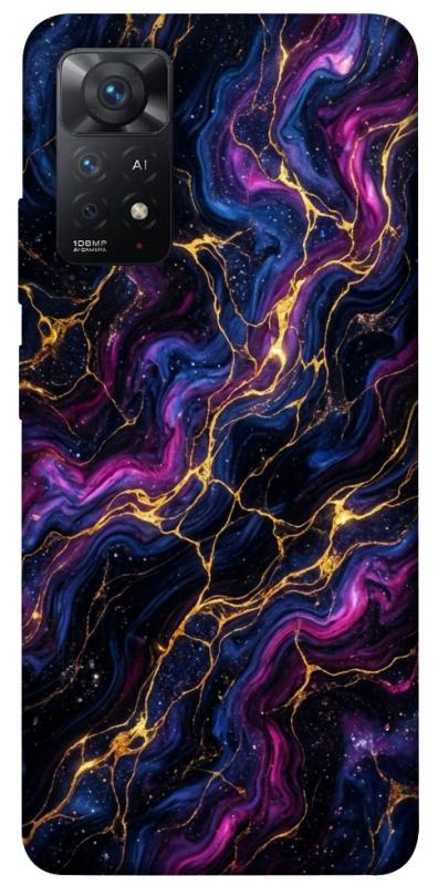 Чохол itsPrint Purple space marble для Xiaomi Redmi Note 11 Pro 4G/5G, мармур, купити оптом з доставкою
