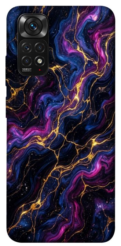 Чохол itsPrint Purple space marble для Xiaomi Redmi Note 11 (Global) / Note 11S, мармур, купити оптом з доставкою