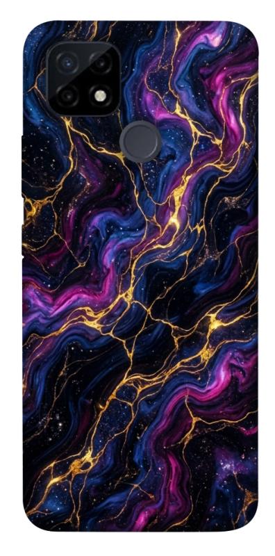 Чохол itsPrint Purple space marble для Realme C12, мармур, купити оптом з доставкою