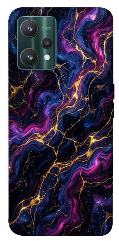 Чехол itsPrint Purple space marble для Realme 9 Pro, мрамор, купить оптом с доставкой