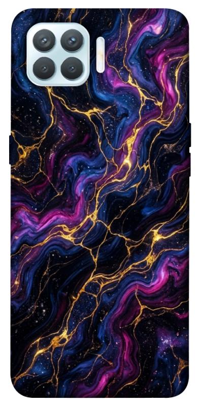 Чехол itsPrint Purple space marble для Oppo F17 Pro, мрамор, купить оптом с доставкой