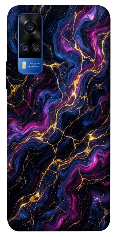 Чехол itsPrint Purple space marble для Vivo Y51a, мрамор, купить оптом с доставкой