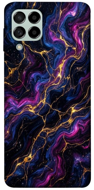 Чохол itsPrint Purple space marble для Samsung Galaxy M53 5G, мармур, купити оптом з доставкою