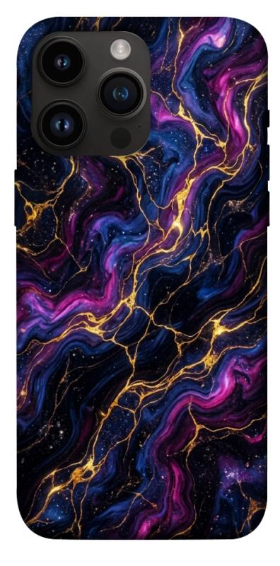 Чехол itsPrint Purple space marble для Apple iPhone 14 Pro Max (6.7"), мрамор, купить оптом с доставкой