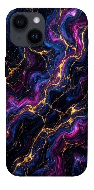 Чохол itsPrint Purple space marble для Apple iPhone 14 (6.1"), мармур, купити оптом з доставкою