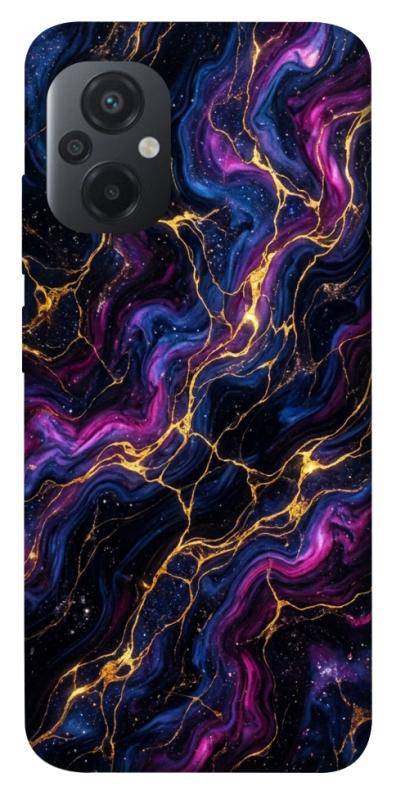 Чохол itsPrint Purple space marble для Xiaomi Poco M5, мармур, купити оптом з доставкою