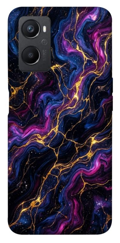 Чохол itsPrint Purple space marble для Oppo A96, мармур, купити оптом з доставкою