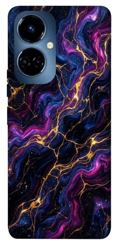 Чохол itsPrint Purple space marble для TECNO Camon 19 (CI6n) / 19 Pro (CI8n), мармур, купити оптом з доставкою