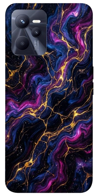 Чохол itsPrint Purple space marble для Realme C35, мармур, купити оптом з доставкою