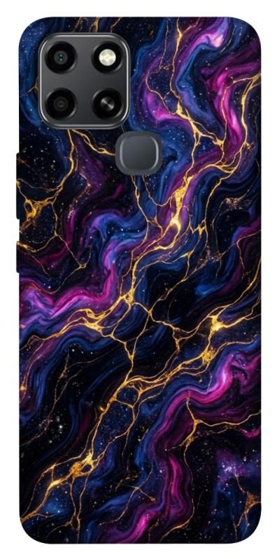 Чохол itsPrint Purple space marble для Infinix Smart 6, мармур, купити оптом з доставкою
