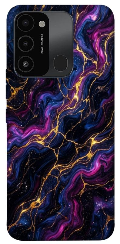 Чохол itsPrint Purple space marble для Tecno Spark Go 2022 (KG5m), мармур, купити оптом з доставкою