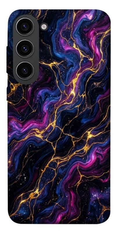 Чехол itsPrint Purple space marble для Samsung Galaxy S23, мрамор, купить оптом с доставкой
