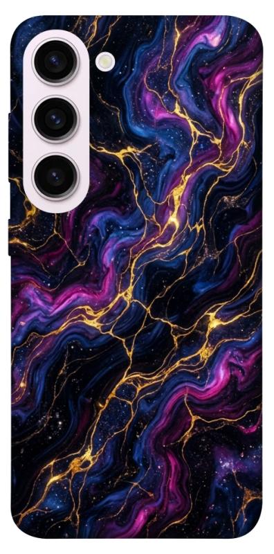 Чехол itsPrint Purple space marble для Samsung Galaxy S23+, мрамор, купить оптом с доставкой