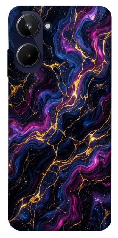 Чохол itsPrint Purple space marble для Realme 10 4G, мармур, купити оптом з доставкою