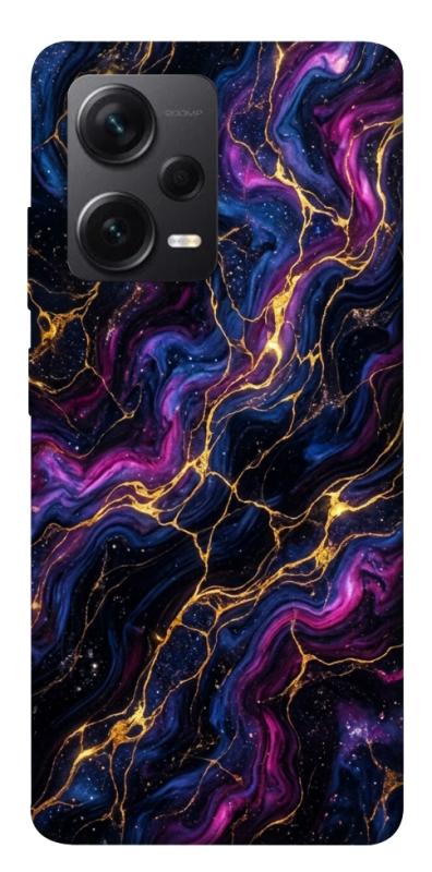 Чохол itsPrint Purple space marble для Xiaomi Redmi Note 12 Pro+ 5G, мармур, купити оптом з доставкою
