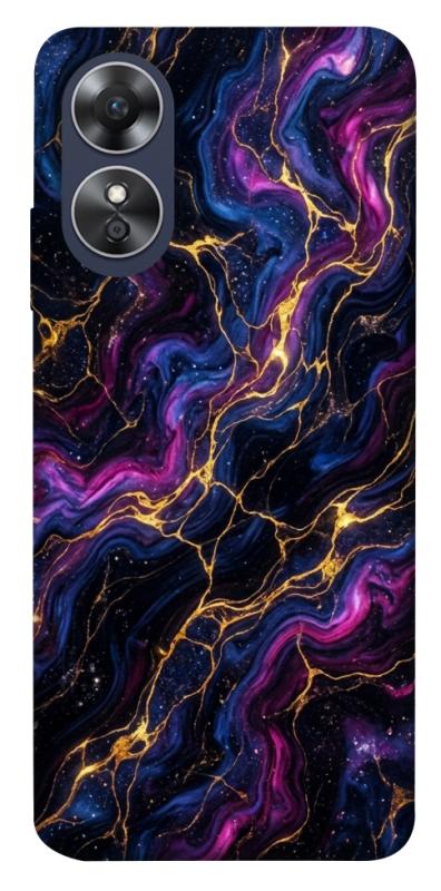 Чохол itsPrint Purple space marble для Oppo A17, мармур, купити оптом з доставкою
