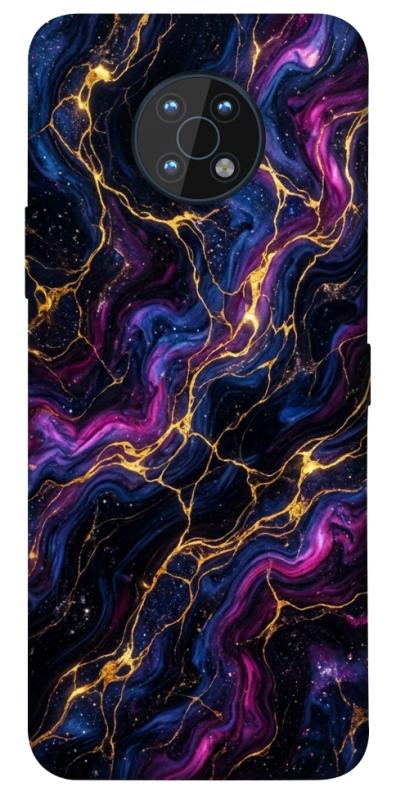 Чохол itsPrint Purple space marble для Nokia G50, мармур, купити оптом з доставкою