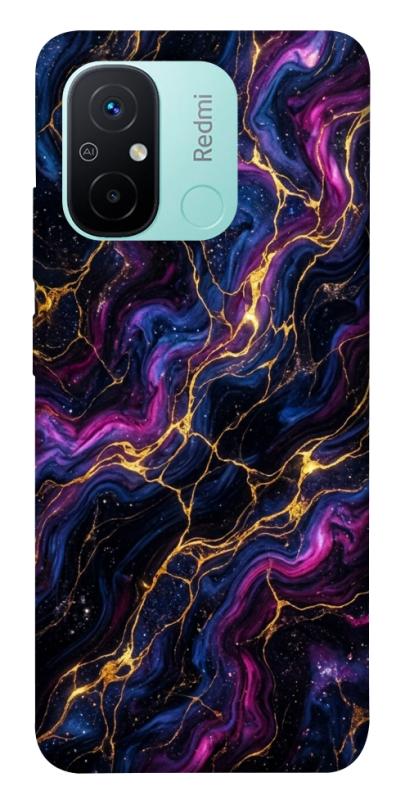 Чохол itsPrint Purple space marble для Xiaomi Redmi 12C, мармур, купити оптом з доставкою