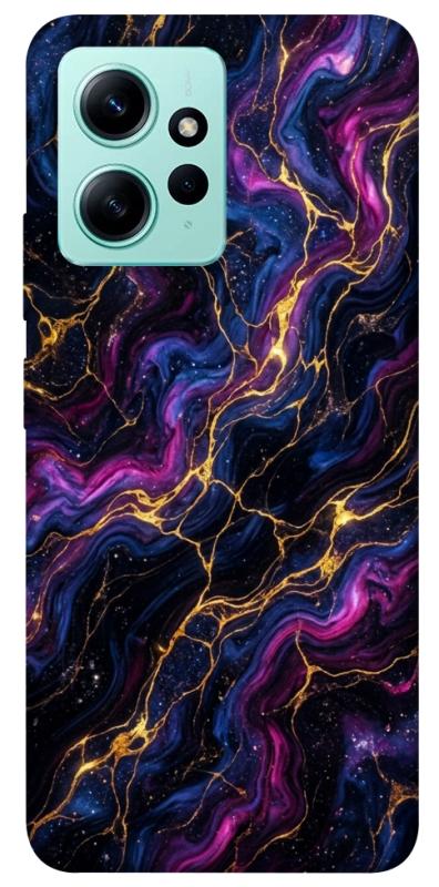 Чохол itsPrint Purple space marble для Xiaomi Redmi Note 12 4G, мармур, купити оптом з доставкою