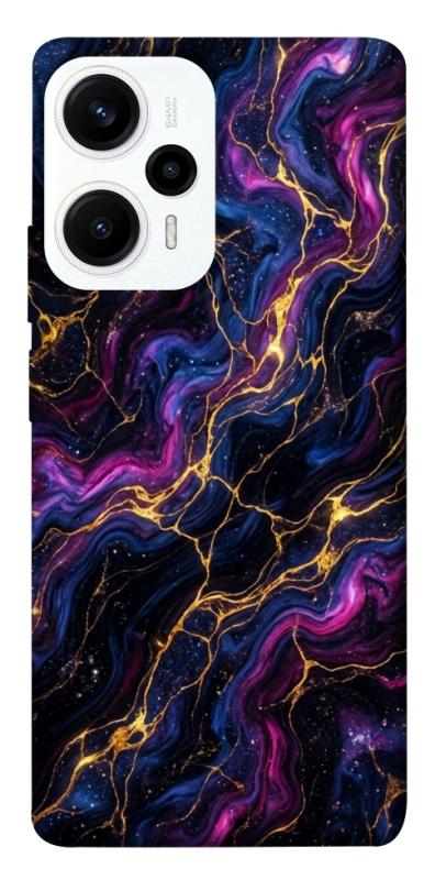 Чохол itsPrint Purple space marble для Xiaomi Poco F5 / Note 12 Turbo, мармур, купити оптом з доставкою