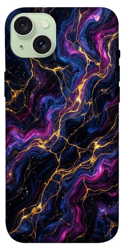 Чохол itsPrint Purple space marble для Apple iPhone 15 Plus (6.7"), мармур, купити оптом з доставкою