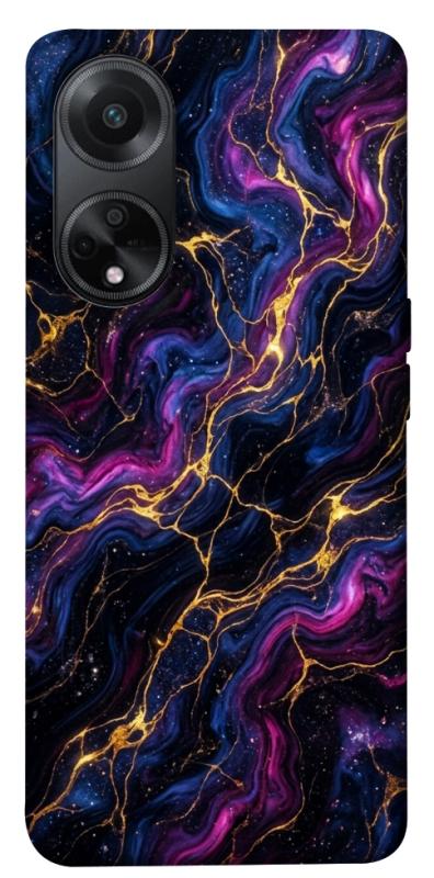 Чохол itsPrint Purple space marble для Oppo A98, мармур, купити оптом з доставкою