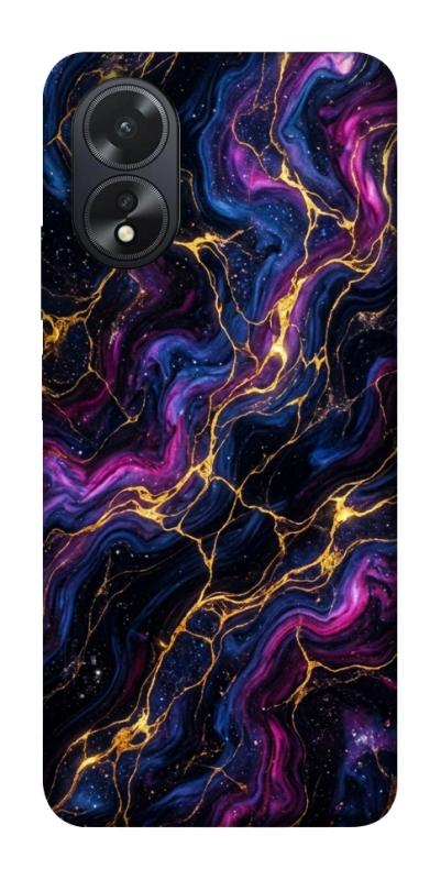 Чехол itsPrint Purple space marble для Oppo A38, мрамор, купить оптом с доставкой