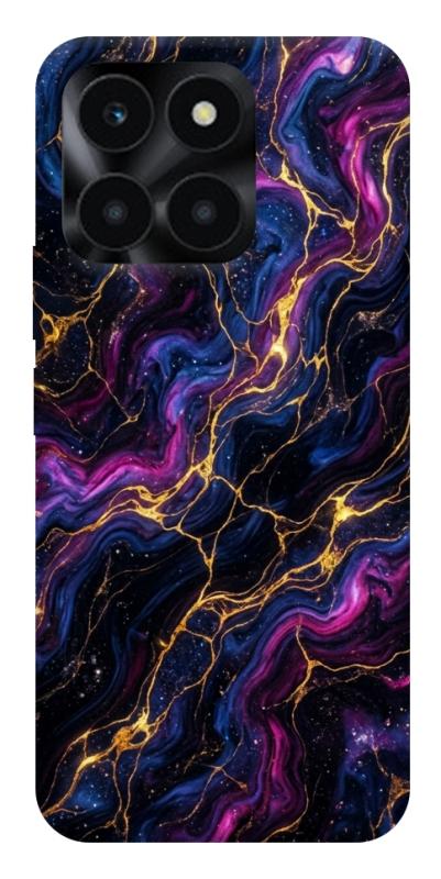 Чехол itsPrint Purple space marble для Huawei Honor X6a, мрамор, купить оптом с доставкой