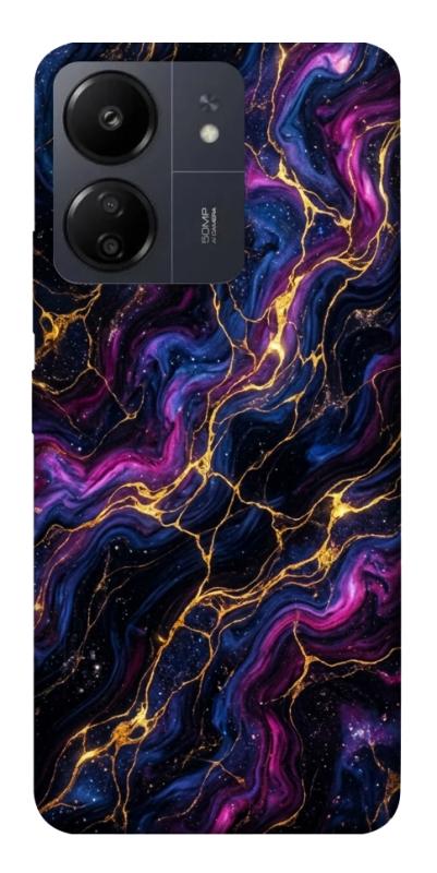 Чехол itsPrint Purple space marble для Xiaomi Redmi 13C, мрамор, купить оптом с доставкой