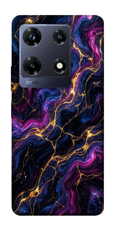 Чехол itsPrint Purple space marble для Infinix Note 30 Pro, мрамор, купить оптом с доставкой