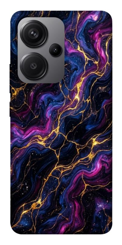 Чехол itsPrint Purple space marble для Xiaomi Redmi Note 13 Pro+, мрамор, купить оптом с доставкой