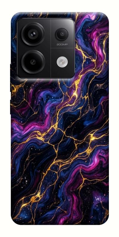 Чехол itsPrint Purple space marble для Xiaomi Redmi Note 13 Pro 4G, мрамор, купить оптом с доставкой