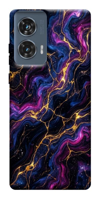 Чохол itsPrint Purple space marble для Motorola Edge 50 Fusion, мармур, купити оптом з доставкою