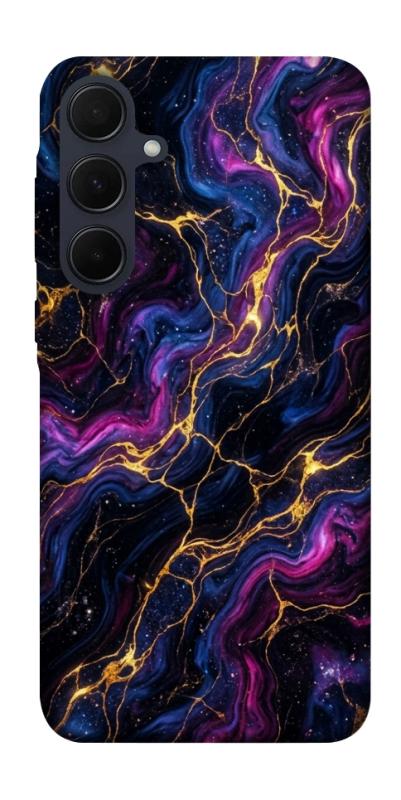 Чохол itsPrint Purple space marble для Samsung Galaxy A35, мармур, купити оптом з доставкою