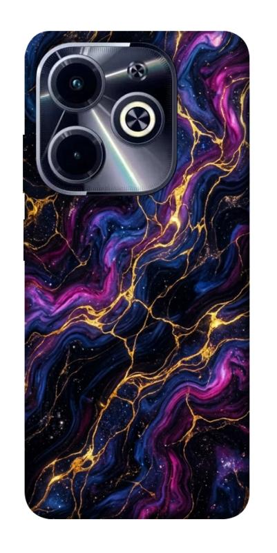 Чехол itsPrint Purple space marble для Infinix Hot 40i, мрамор, купить оптом с доставкой