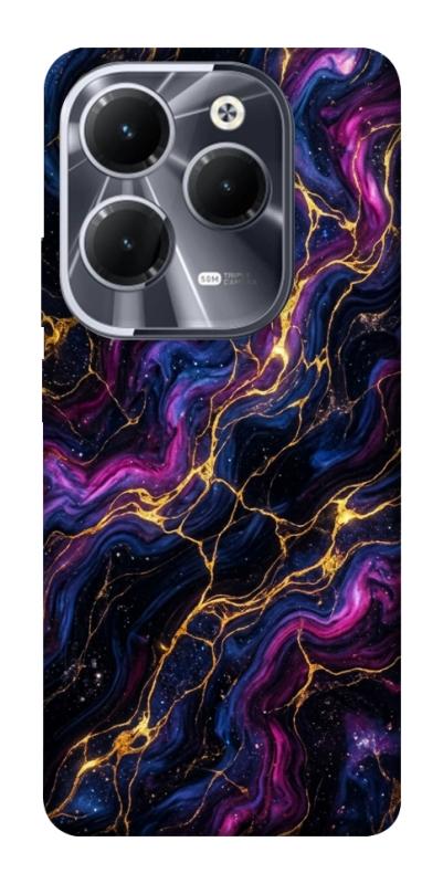 Чехол itsPrint Purple space marble для Infinix Hot 40, мрамор, купить оптом с доставкой