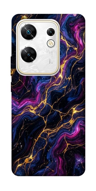 Чехол itsPrint Purple space marble для Infinix Zero 30 4G, мрамор, купить оптом с доставкой