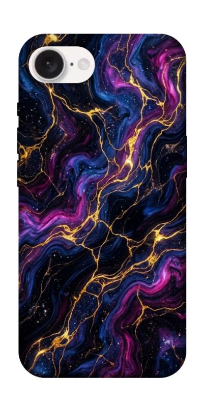 Чохол itsPrint Purple space marble для Apple iPhone 16e (6.1"), мармур, купити оптом з доставкою