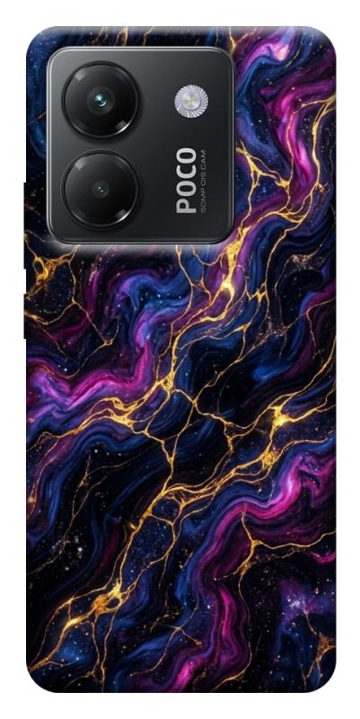 Чохол itsPrint Purple space marble для Xiaomi Poco M7 Pro 5G, мармур, купити оптом з доставкою