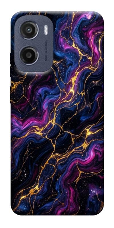 Чохол itsPrint Purple space marble для Motorola Moto G05, мармур, купити оптом з доставкою