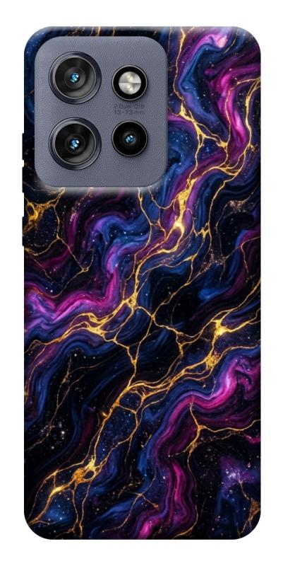Чохол itsPrint Purple space marble для Motorola Edge 50 Neo, мармур, купити оптом з доставкою