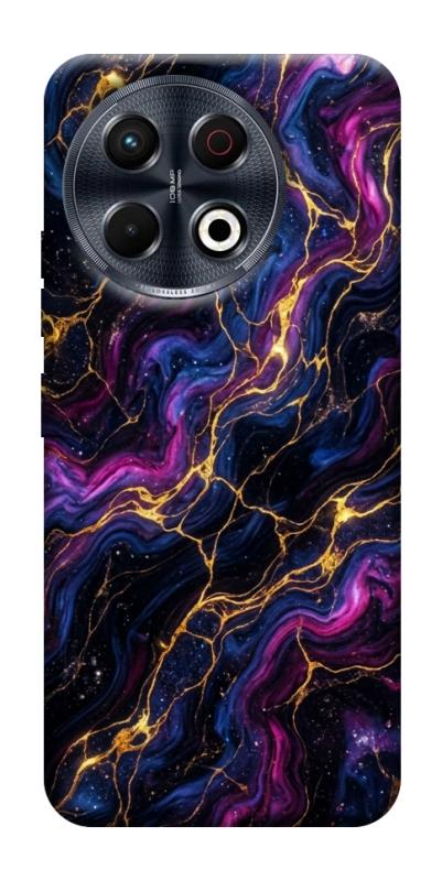 Чехол itsPrint Purple space marble для TECNO Spark 30 Pro (KL7), мрамор, купить оптом с доставкой
