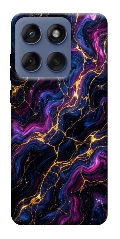 Чохол itsPrint Purple space marble для Motorola Edge 60 Fusion, мармур, купити оптом з доставкою
