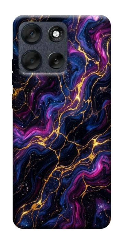 Чохол itsPrint Purple space marble для Motorola Moto G56 5G, мармур, купити оптом з доставкою