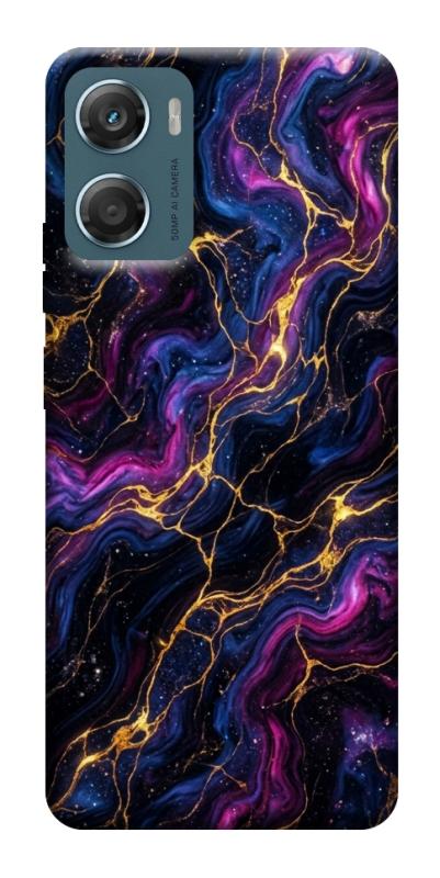 Чохол itsPrint Purple space marble для Motorola Moto G06, мармур, купити оптом з доставкою