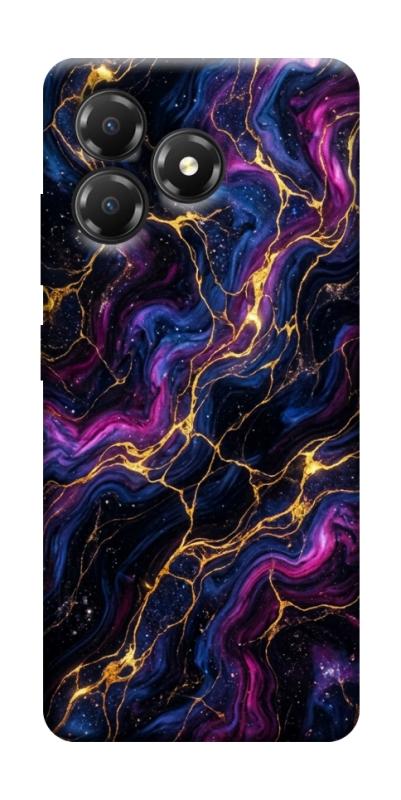 Чехол itsPrint Purple space marble для ZTE Blade A36, мрамор, купить оптом с доставкой