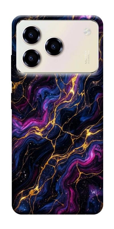 Чохол itsPrint Purple space marble для ZTE Blade A76, мармур, купити оптом з доставкою